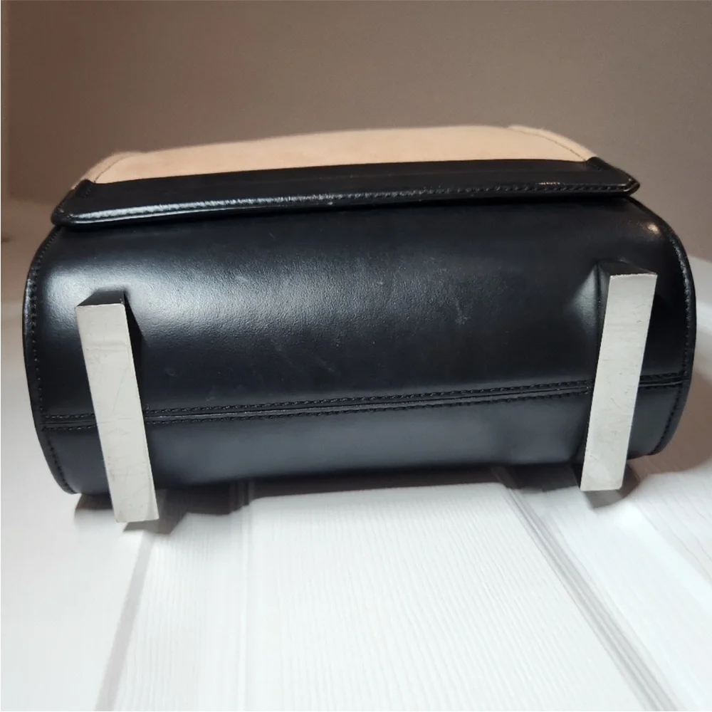 Alexander Wang Peach and Black Suede Crossbody Bag - Picture 11 of 12